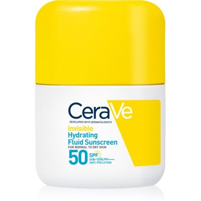 CeraVe Invisible Hydrating Fluid Sunscreen SPF 50 fluid ochronny o działaniu nawilżającym SPF 50 50 ml CeraVe Invisible Hydrating Fluid Sunscreen SPF 50 fluid ochronny o działaniu nawilżającym SPF 50 50 ml