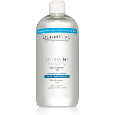 Dermedic Hydrain3 Hialuro Woda Micelarna - Woda Micelarna Dermedic Hydrain3 Hialuro Woda Micelarna - Woda Micelarna