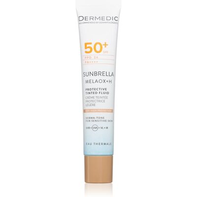 Dermedic Sunbrella Protective Tinted Fluid ochronny krem tonujący do twarzy SPF 50+ 40 ml Dermedic Sunbrella Protective Tinted Fluid ochronny krem tonujący do twarzy SPF 50+ 40 ml