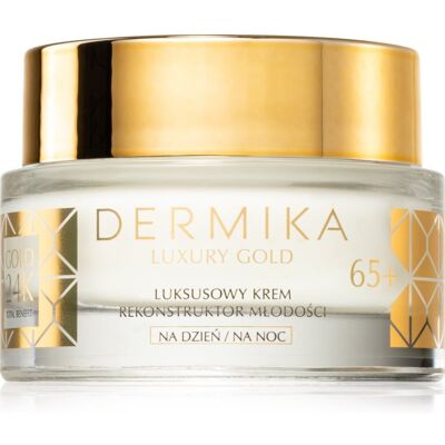 Krem do twarzy i oczu Dermika Gold 24K - Odmładzający i Nawilżający Krem do twarzy i oczu Dermika Gold 24K - Odmładzający i Nawilżający