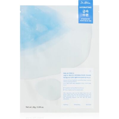 Dr. Althea Aqua Blue Hydration Mask maska nawilżająca w płacie o działaniu uspokajającym 28 g Dr. Althea Aqua Blue Hydration Mask maska nawilżająca w płacie o działaniu uspokajającym 28 g