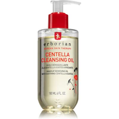 Erborian Centella olej oczyszczający do demakijażu o działaniu uspokajającym 180 ml Erborian Centella olej oczyszczający do demakijażu o działaniu uspokajającym 180 ml