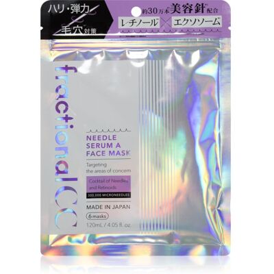 fractional CC Needle Serum A Face Mask ujędrniająca maseczka do twarzy z retinolem 6 szt. fractional CC Needle Serum A Face Mask ujędrniająca maseczka do twarzy z retinolem 6 szt.