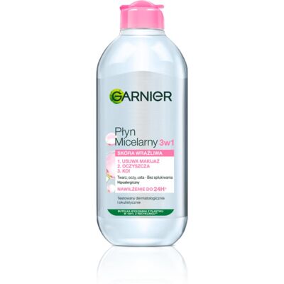 Garnier Micellar woda micelarna dla cery wrażliwej 200 ml Garnier Micellar woda micelarna dla cery wrażliwej 200 ml