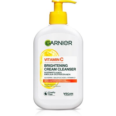 Garnier Pure Active Vitamin C krem oczyszczający z efektem rozświetlającym 250 ml Garnier Pure Active Vitamin C krem oczyszczający z efektem rozświetlającym 250 ml