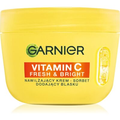 Garnier Vitamin C Fresh & Bright krem sorbet z efektem rozświetlającym 85 ml Garnier Vitamin C Fresh & Bright krem sorbet z efektem rozświetlającym 85 ml