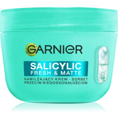 Garnier Salicylic Fresh & Matte nawilżający sorbet matujący 85 ml Garnier Salicylic Fresh & Matte nawilżający sorbet matujący 85 ml