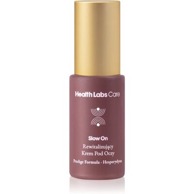 Health Labs Care Slow On krem rewitalizujący do oczu i na powieki 15 ml Health Labs Care Slow On krem rewitalizujący do oczu i na powieki 15 ml
