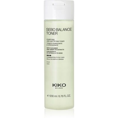 Kiko Milano Sebo Balance Toner - Oczyszczający matujący tonik Kiko Milano Sebo Balance Toner - Oczyszczający matujący tonik