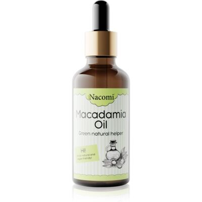 Nacomi Green Natural Helper olej makadamia 50 ml Nacomi Green Natural Helper olej makadamia 50 ml