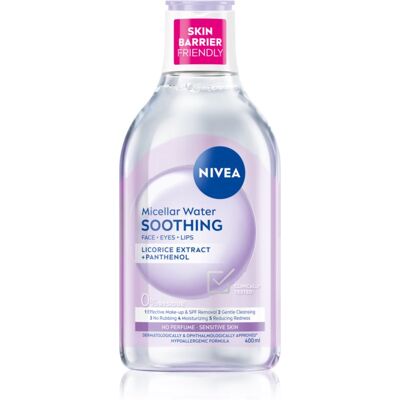 NIVEA Micellar Soothing oczyszczający płyn micelarny dla cery wrażliwej 400 ml NIVEA Micellar Soothing oczyszczający płyn micelarny dla cery wrażliwej 400 ml