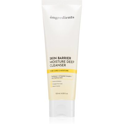 Ongredients Skin Barrier Moisture Deep Cleanser delikatny żel oczyszczający do wzmocnienia bariery skórnej 120 ml Ongredients Skin Barrier Moisture Deep Cleanser delikatny żel oczyszczający do wzmocnienia bariery skórnej 120 ml