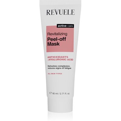 Revuele Active Care Peel-off Mask maseczka peel-off do twarzy o działaniu rewitalizującym 80 ml Revuele Active Care Peel-off Mask maseczka peel-off do twarzy o działaniu rewitalizującym 80 ml