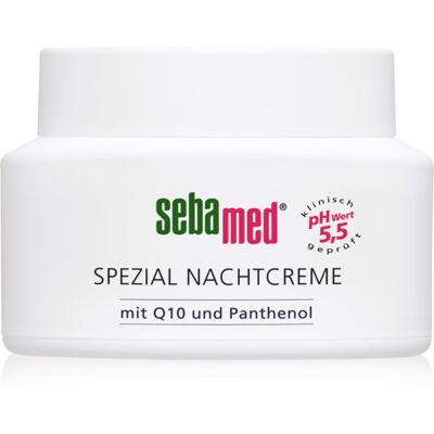 Sebamed Special Night Cream with Q10 and Panthenol regenerujący krem na noc z koenzymem Q10 75 ml Sebamed Special Night Cream with Q10 and Panthenol regenerujący krem na noc z koenzymem Q10 75 ml