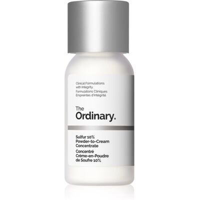 The Ordinary Sulfur 10% Powder-to-Cream Concentrate antytrądzikowa pielęgnacja punktowa 5 g The Ordinary Sulfur 10% Powder-to-Cream Concentrate antytrądzikowa pielęgnacja punktowa 5 g