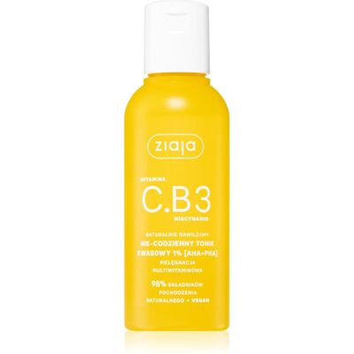 Ziaja Vitamin C.B3 Niacinamide tonik delikatnie złuszczający 120 ml Ziaja Vitamin C.B3 Niacinamide tonik delikatnie złuszczający 120 ml