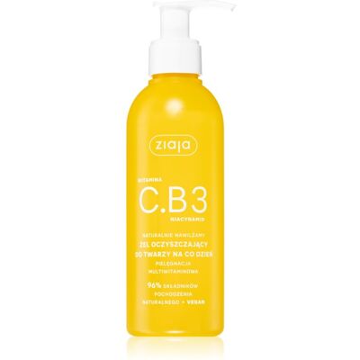 Ziaja Vitamin C.B3 Niacinamide zel oczyszczający do twarzy na co dzień 190 ml Ziaja Vitamin C.B3 Niacinamide zel oczyszczający do twarzy na co dzień 190 ml