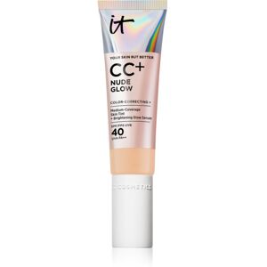 IT Cosmetics Średni Podkład - Your Skin But Better CC + Nude Glow SPF 40 IT Cosmetics Średni Podkład - Your Skin But Better CC + Nude Glow SPF 40
