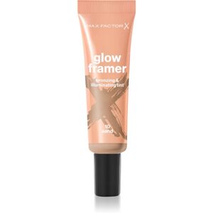 Max Factor Miracle Pure Glow Framer fluid brązujący odcień 10 Sand 30 ml Max Factor Miracle Pure Glow Framer fluid brązujący odcień 10 Sand 30 ml