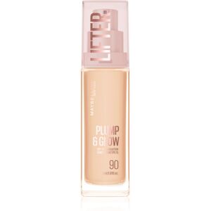 MAYBELLINE NEW YORK Lifter Plump & Glow podkład rozświetlający nadający naturalny wygląd odcień 90 30 ml MAYBELLINE NEW YORK Lifter Plump & Glow podkład rozświetlający nadający naturalny wygląd odcień 90 30 ml