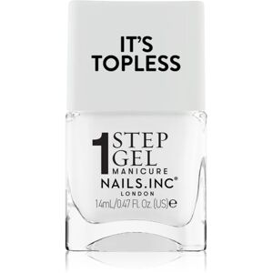 Nails Inc. It’s Topless lakier hybrydowy do paznokci dla długotrwałego efektu odcień Reese 14 ml Nails Inc. It’s Topless lakier hybrydowy do paznokci dla długotrwałego efektu odcień Reese 14 ml
