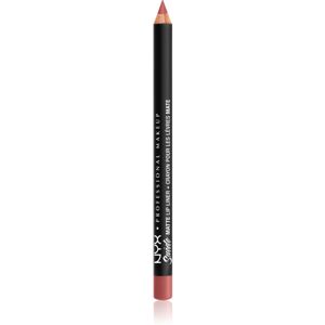 NYX Professional Makeup Suede Matte Lip Liner matowa kredka do ust odcień 53 Brunch Me 1 g NYX Professional Makeup Suede Matte Lip Liner matowa kredka do ust odcień 53 Brunch Me 1 g