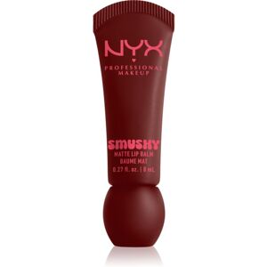 NYX Professional Makeup Smushy Matte Lip Balm balsam do ust z matowym wykończeniem odcień Smudge Fudge 8 ml NYX Professional Makeup Smushy Matte Lip Balm balsam do ust z matowym wykończeniem odcień Smudge Fudge 8 ml