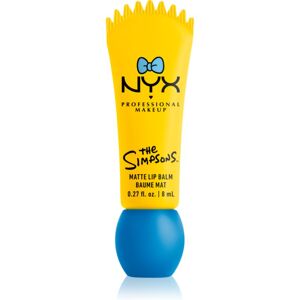 NYX Professional Makeup The Simpsons Smushy balsam do ust z matowym wykończeniem odcień Peekaboo Blue 8 ml NYX Professional Makeup The Simpsons Smushy balsam do ust z matowym wykończeniem odcień Peekaboo Blue 8 ml