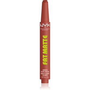 NYX Professional Makeup Fat Matte balsam do ust z efektem matującym Rose Robe 2 g NYX Professional Makeup Fat Matte balsam do ust z efektem matującym Rose Robe 2 g