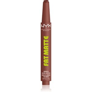 NYX Professional Makeup Fat Matte balsam do ust z efektem matującym Toasty Taupe 2 g NYX Professional Makeup Fat Matte balsam do ust z efektem matującym Toasty Taupe 2 g