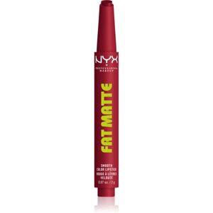 NYX Professional Makeup Fat Matte balsam do ust z efektem matującym Plushin' Plum 2 g NYX Professional Makeup Fat Matte balsam do ust z efektem matującym Plushin' Plum 2 g