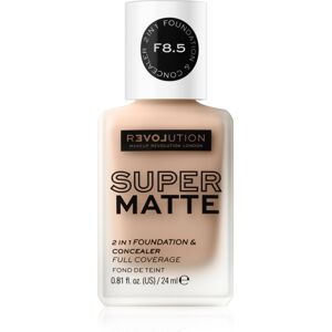 Revolution Relove Super Matte Foundation F8.5 - Podkład Revolution Relove Super Matte Foundation F8.5 - Podkład