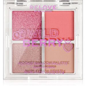 Revolution Relove Pocket Palette - Paleta cieni Wild Berry Revolution Relove Pocket Palette - Paleta cieni Wild Berry