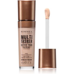 Rimmel Multi-Tasker Better Than Filters rozświetlająca baza do ujednolicenia kolorytu skóry odcień 000 Porcelain 30 ml Rimmel Multi-Tasker Better Than Filters rozświetlająca baza do ujednolicenia kolorytu skóry odcień 000 Porcelain 30 ml