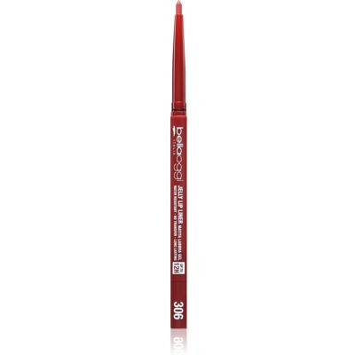 bellaoggi Jelly Lip Liner wodoodporna konturówka do ust odcień 306 Seduction 0.3 g bellaoggi Jelly Lip Liner wodoodporna konturówka do ust odcień 306 Seduction 0.3 g