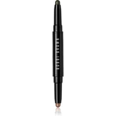 Bobbi Brown Long-Wear Dual-Ended Cream Shadow Stick cienie do powiek w kredce podwójne odcień Café / Gilded Green 1.6 g Bobbi Brown Long-Wear Dual-Ended Cream Shadow Stick cienie do powiek w kredce podwójne odcień Café / Gilded Green 1.6 g