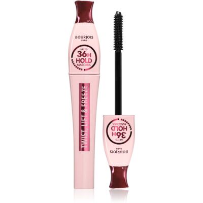 Bourjois Twist, Lift & Freeze tusz do rzęs z efektem push-up odcień 001 Black 8 ml Bourjois Twist, Lift & Freeze tusz do rzęs z efektem push-up odcień 001 Black 8 ml