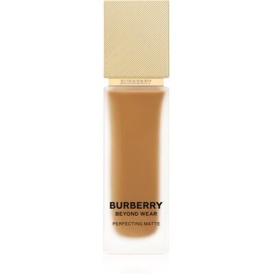 Burberry Beyond Wear Perfecting Matte Foundation podkład w płynie z matowym wykończeniem odcień Medium-Deep Warm 110 30 ml Burberry Beyond Wear Perfecting Matte Foundation podkład w płynie z matowym wykończeniem odcień Medium-Deep Warm 110 30 ml