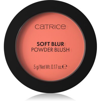 Catrice Soft Blur Powder Brush pudrowy róż z matowym wykończeniem odcień 020 Coral Cloud 5 g Catrice Soft Blur Powder Brush pudrowy róż z matowym wykończeniem odcień 020 Coral Cloud 5 g