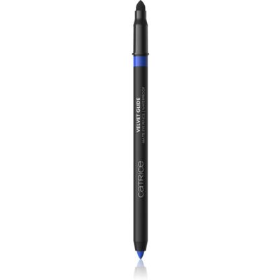 Catrice Velvet Glide wodoodporna kredka do oczu z matowym wykończeniem odcień 050 Blue Pulse 1.4 g Catrice Velvet Glide wodoodporna kredka do oczu z matowym wykończeniem odcień 050 Blue Pulse 1.4 g
