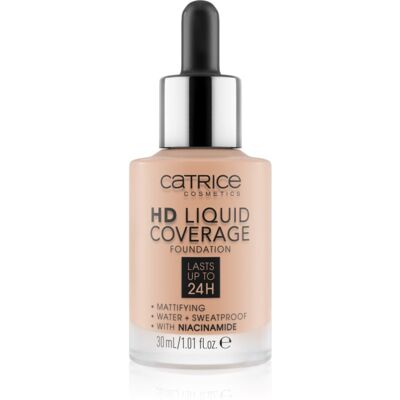 Catrice HD Liquid Coverage podkład odcień 020 Rose Beige 30 ml Catrice HD Liquid Coverage podkład odcień 020 Rose Beige 30 ml
