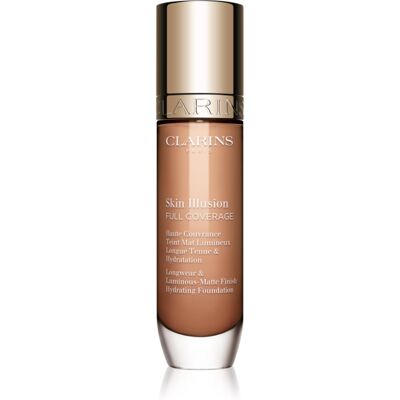 Podkład Clarins Skin Illusion o Pełnym Kryciu - Nawilżający, Długotrwały, Matowe Wykończenie Podkład Clarins Skin Illusion o Pełnym Kryciu - Nawilżający, Długotrwały, Matowe Wykończenie