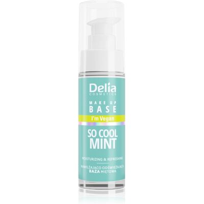 Delia Cosmetics So Cool Mint Nawilżający Primer Podkład - Baza Delia Cosmetics So Cool Mint Nawilżający Primer Podkład - Baza