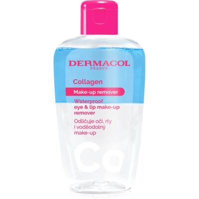Dermacol Collagen dwufazowy płyn do wodoodpornego demakijażu oczu i ust 150 ml Dermacol Collagen dwufazowy płyn do wodoodpornego demakijażu oczu i ust 150 ml