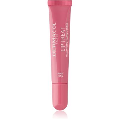 Dermacol Lip Treat nawilżający błyszczyk do ust odcień 5 Pink Kiss (Strawberries & Cream) 10 ml Dermacol Lip Treat nawilżający błyszczyk do ust odcień 5 Pink Kiss (Strawberries & Cream) 10 ml