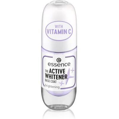 essence Active Whitener baza pod lakier do paznokci o działaniu wybielającym 8 ml essence Active Whitener baza pod lakier do paznokci o działaniu wybielającym 8 ml