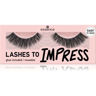 essence LASHES TO IMPRESS sztuczne rzęsy dla większej objętości i efektu gęstszych rzęs 09 Big Lash Crush 1 para essence LASHES TO IMPRESS sztuczne rzęsy dla większej objętości i efektu gęstszych rzęs 09 Big Lash Crush 1 para
