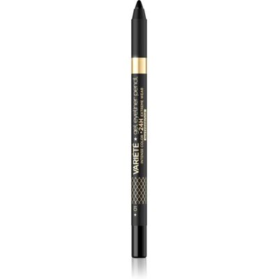 Eveline Cosmetics Variété wodoodporna żelowa kredka do oczu odcień 01 Black 1 szt. Eveline Cosmetics Variété wodoodporna żelowa kredka do oczu odcień 01 Black 1 szt.