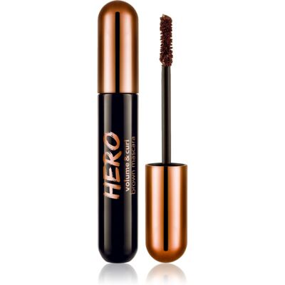 flormar Hero Volume & Curl Mascara tusz podkręcający i zwiększający objętość rzęs Brown 10 ml flormar Hero Volume & Curl Mascara tusz podkręcający i zwiększający objętość rzęs Brown 10 ml