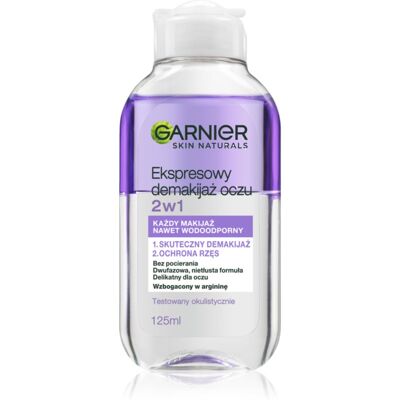 Garnier Skin Naturals Aloe Hialuron 2w1 Demakijaż oczu Garnier Skin Naturals Aloe Hialuron 2w1 Demakijaż oczu